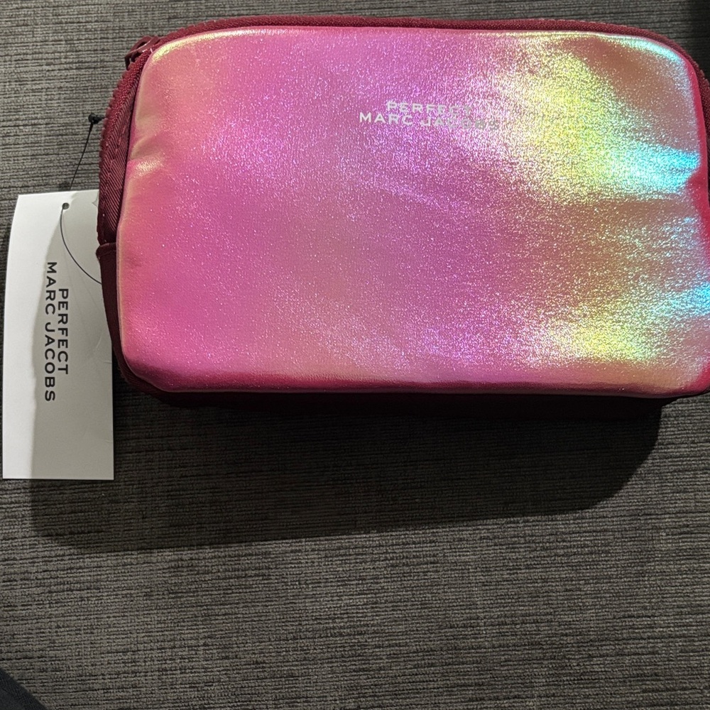 Marc Jacobs Iridescent Pink Cosmetic belt Bag